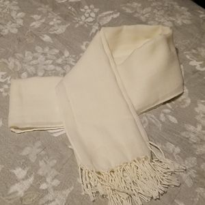 Scarf Winter white
